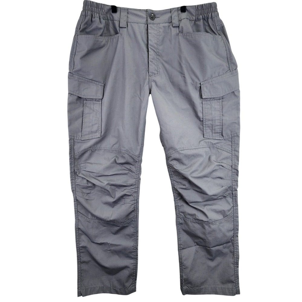 Free Soldier Men's Cargo Pants‎ Gray Tactical Outdoor Work Size 38x30